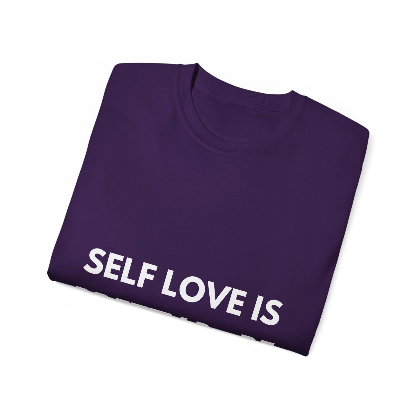 Unisex Ultra Cotton Tee | Self Love It Pretty Dope (Heart)