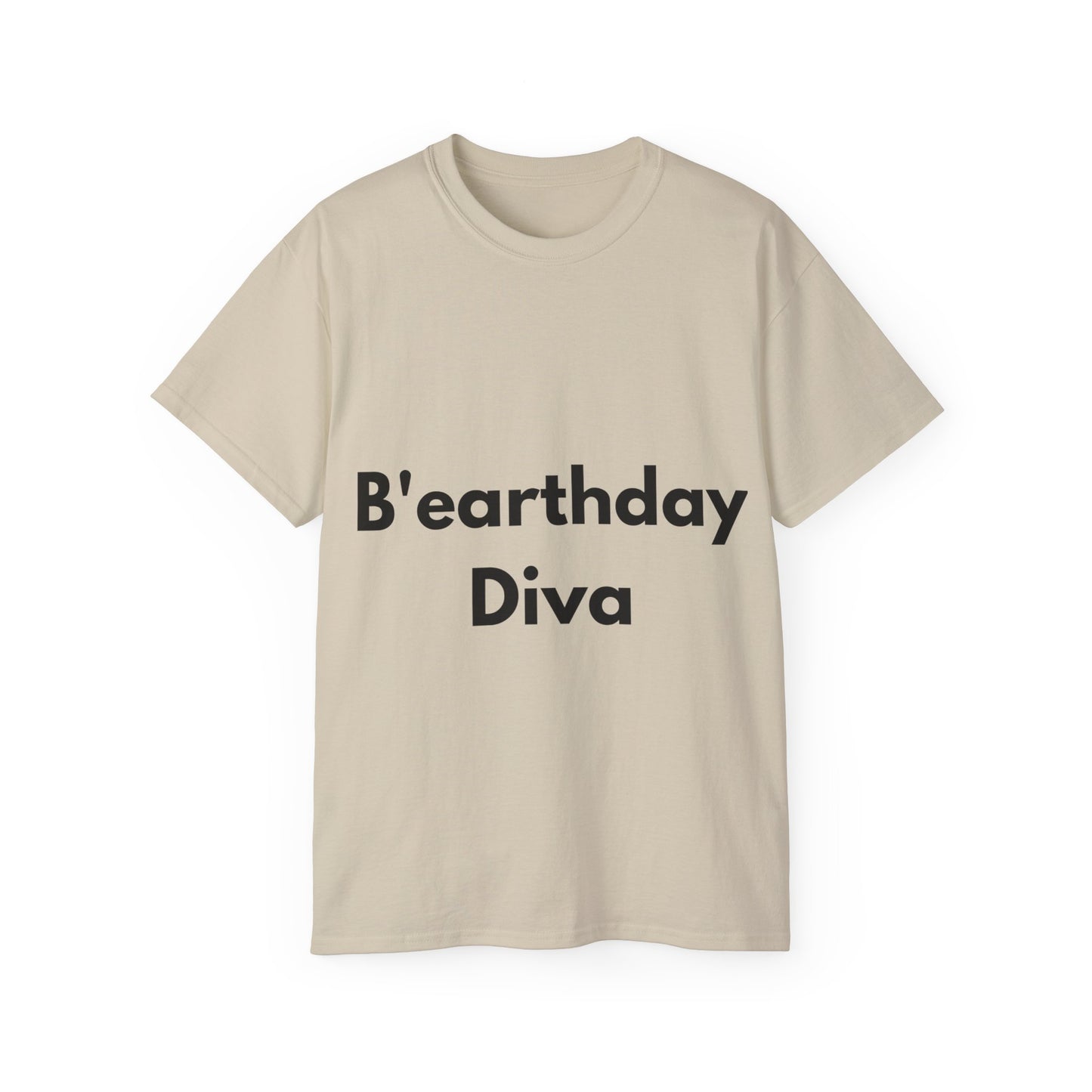 Unisex Ultra Cotton Tee | B'earthday Diva