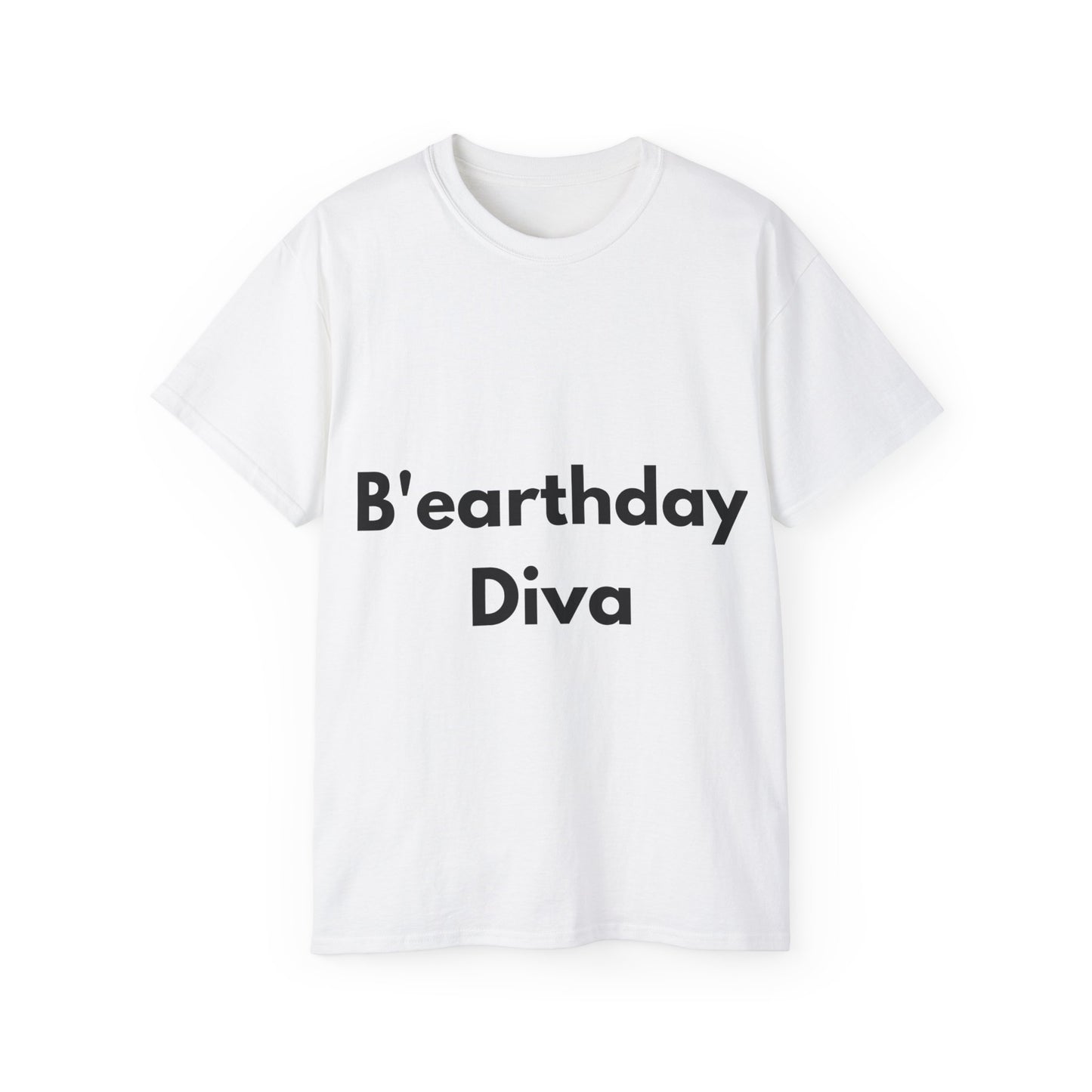 Unisex Ultra Cotton Tee | B'earthday Diva