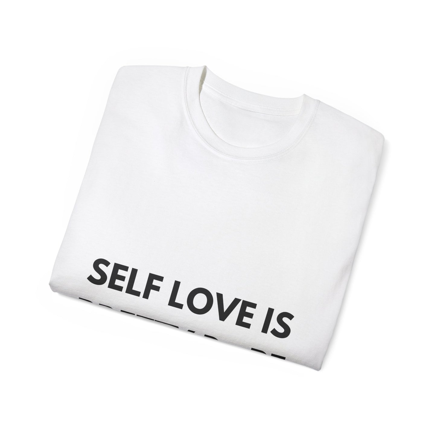 Unisex Ultra Cotton Tee | Self Love It Pretty Dope (Heart)