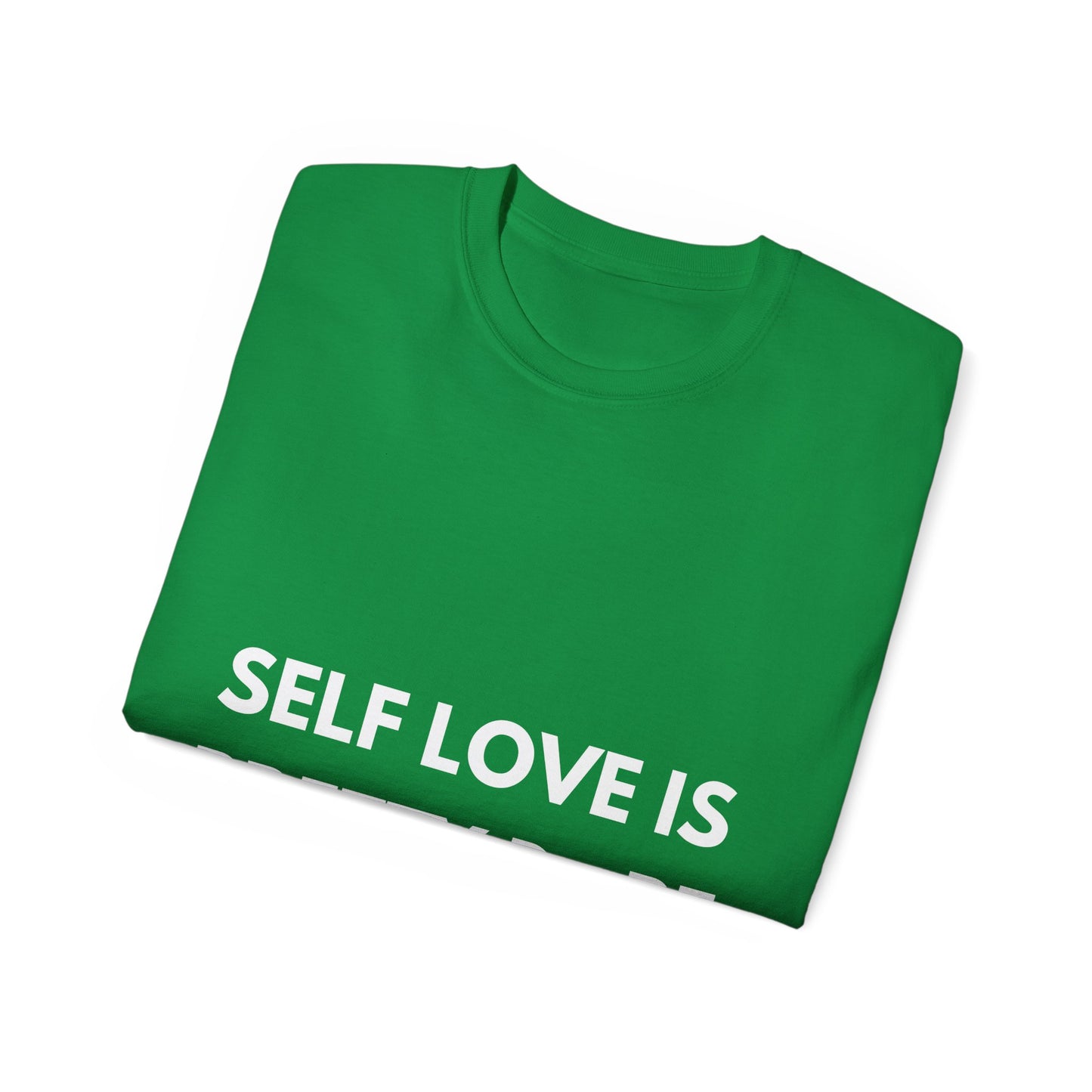 Unisex Ultra Cotton Tee | Self Love It Pretty Dope (Heart)